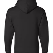 Back view of USA-Made Full-Zip Hooded Sweatshirt