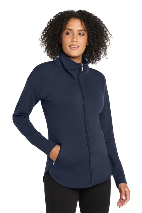 Front view of Women's Luuma Full-Zip Fleece