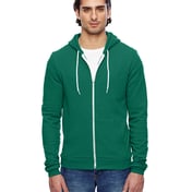 Front view of Unisex Triblend Full-Zip Hoodie