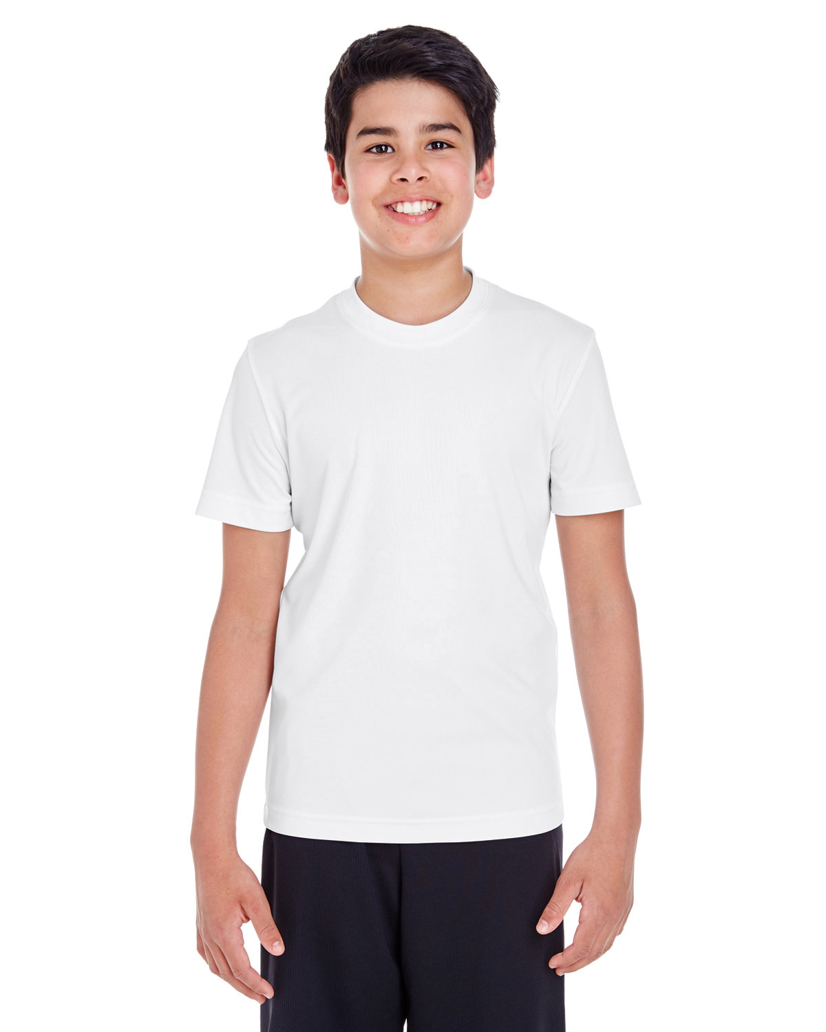 Front view of Youth Zone Performance T-Shirt