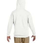 Back view of Youth 8 Oz. NuBlend® Fleece Pullover Hooded Sweatshirt