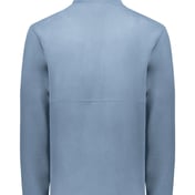 Back view of Eco Revive™ Polar Fleece Quarter-Zip Pullover