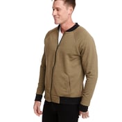 Side view of Unisex Malibu Bomber Jacket