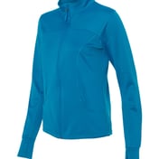 Side view of Women’s Poly-Tech Full-Zip Track Jacket