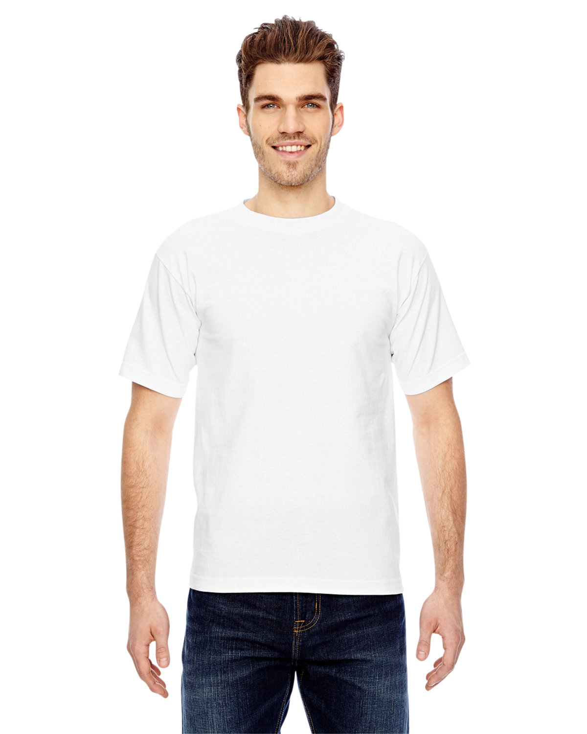 Front view of Unisex Heavyweight T-Shirt