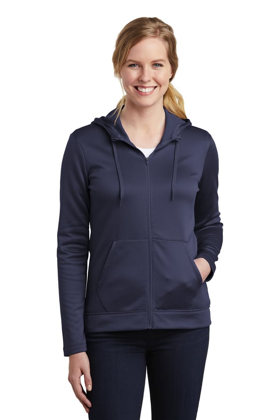 Front view of Women’s Therma-FIT Full-Zip Fleece Hoodie