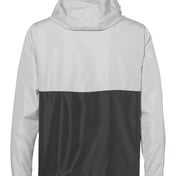 Back view of Lightweight Quarter-Zip Windbreaker Pullover Jacket
