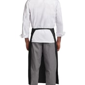 Back view of Easy Care Full Bistro Apron With Stain Release