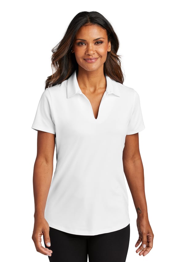 Front view of Women’s City Stretch Polo