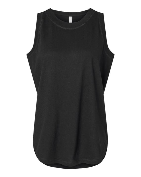 Front view of Women’s Relaxed Fine Jersey Tank