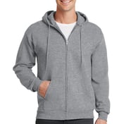Front view of Core Fleece Full-Zip Hooded Sweatshirt