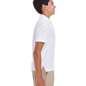 Side view of Youth Origin Performance Piqué Polo