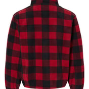 Back view of Polar Fleece Quarter-Zip Pullover