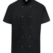 Front view of Women’s Airflow Raglan Chef Coat