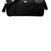 Front view of Canvas Packable Duffel With Pouch