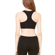 Back view of Ladies’ Nylon/Spandex Sports Bra