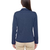 Back view of Ladies’ Fairfield Herringbone Soft Blazer