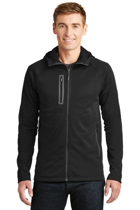 Front view of Canyon Flats Fleece Hooded Jacket