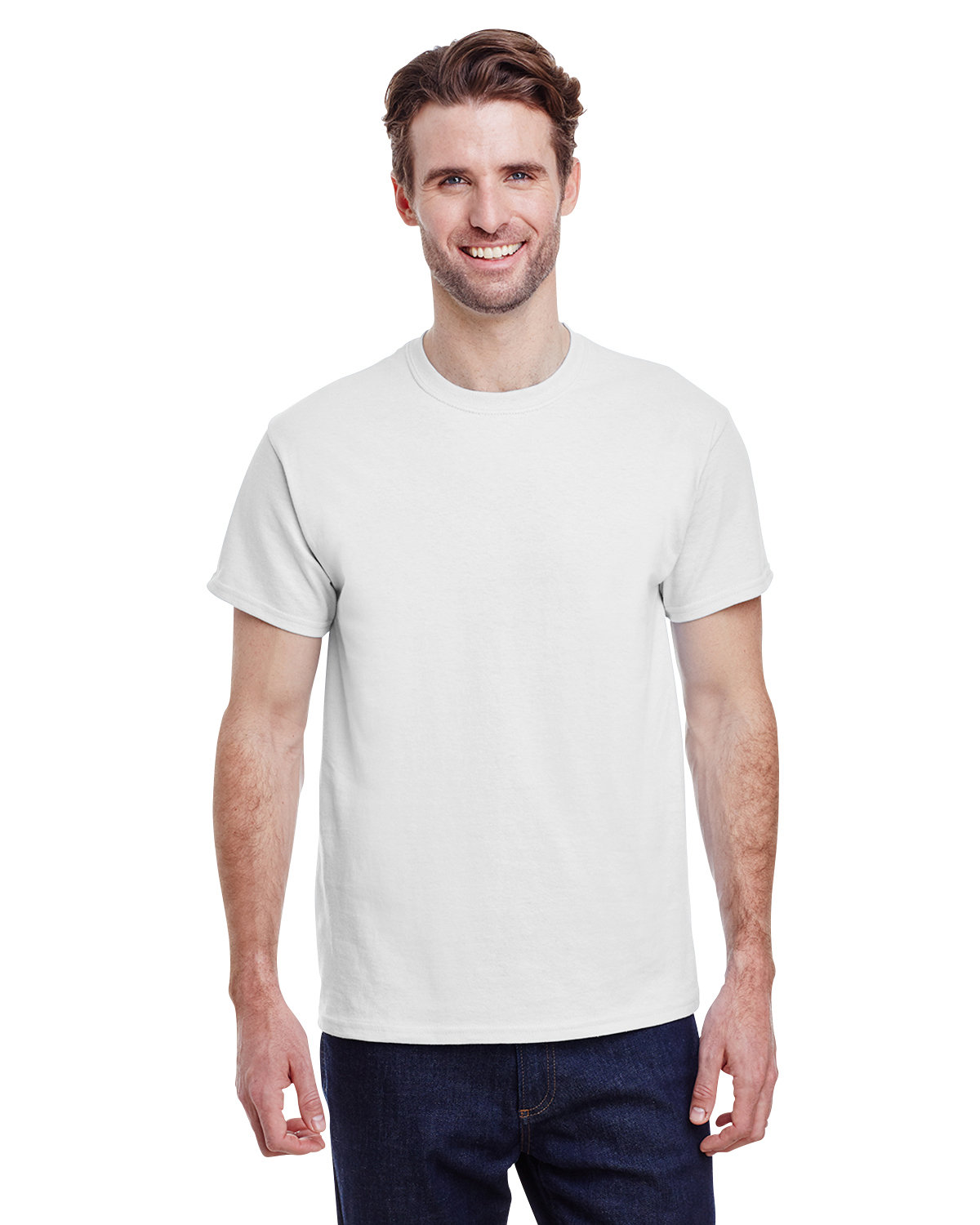 Front view of Adult Heavy Cotton™ T-Shirt