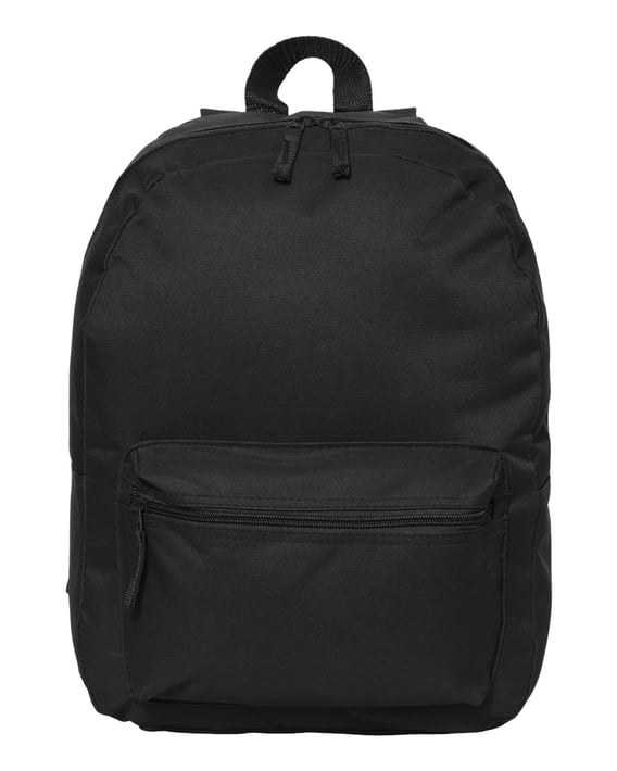 Front view of 16″ Basic Backpack