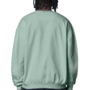 Back view of Unisex Ledger Dry Crewneck Sweatshirt