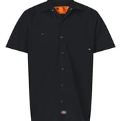 Front view of Industrial Short Sleeve Work Shirt