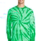 Front view of Tie-Dye Long Sleeve Tee