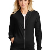 Front view of Ladies Lightweight French Terry Bomber