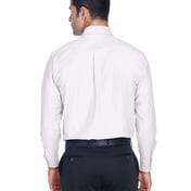 Back view of Men’s Long-Sleeve Oxford With Stain-Release