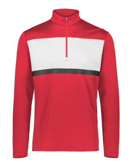 Front view of Prism Bold Quarter-Zip Pullover