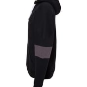 Side view of Sport Lace Colorblocked Fleece Hooded Sweatshirt