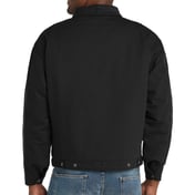 Back view of Tall Duck Cloth Work Jacket