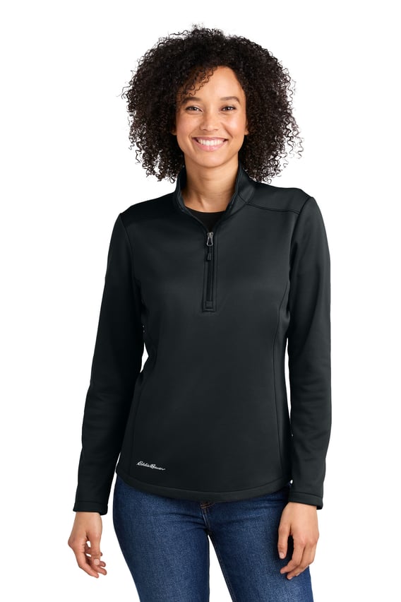 Front view of Women’s Smooth Mid Layer Fleece 1/2-Zip