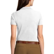 Back view of Women’s Stain-Resistant Polo