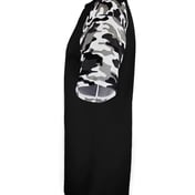 Side view of Youth Camo Sport T-Shirt