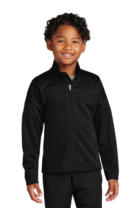 Front view of Youth Travel Full-Zip Jacket