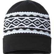 Front view of USA- Made Diamond Cuffed Beanie