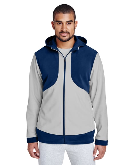 Front view of Men's Rally Colorblock Microfleece Jacket