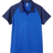 Front view of Women’s Command Snag-Protection Colorblock Polo