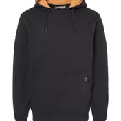 Front view of Woodland Fleece Hooded Pullover
