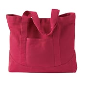 Front view of Pigment-Dyed Large Canvas Tote