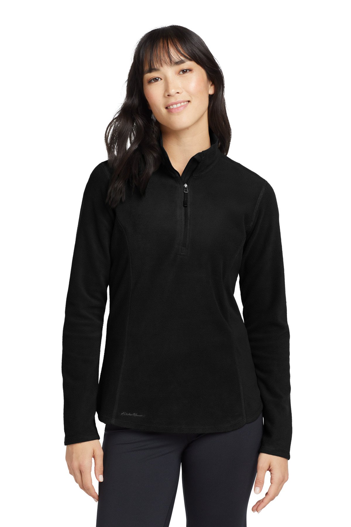 Front view of Women’s 1/2-Zip Microfleece Jacket