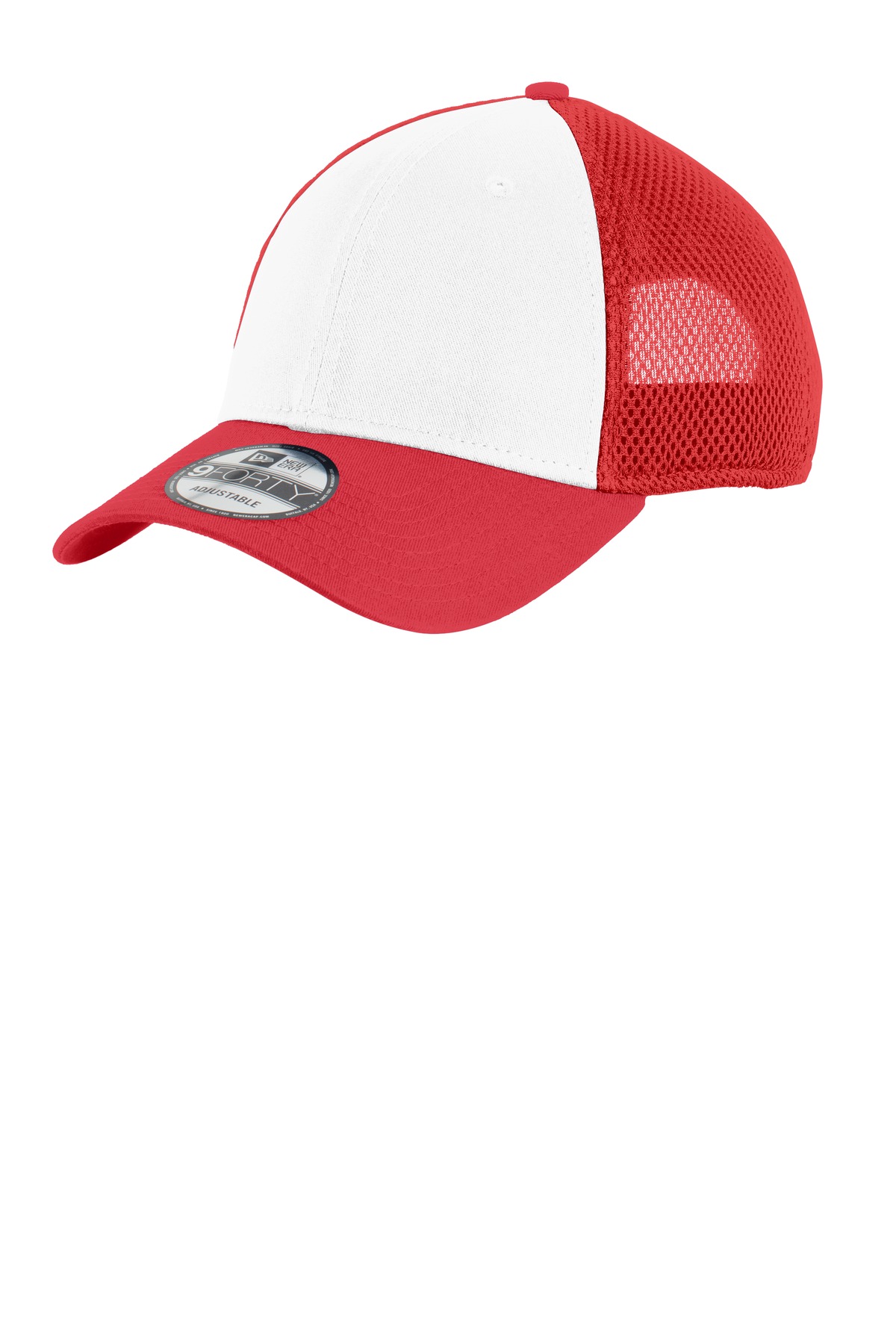 Front view of Snapback Contrast Front Mesh Cap