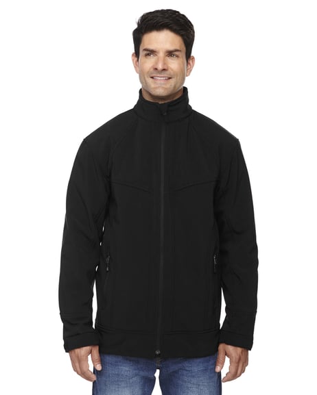Front view of Men's Three-Layer Light Bonded Soft Shell Jacket