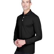 Side view of Easy Blend™ Long Sleeve Polo
