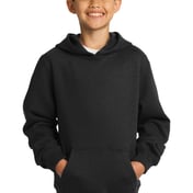 Front view of Youth Pullover Hooded Sweatshirt