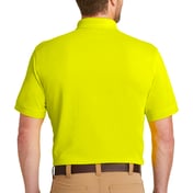 Back view of Industrial Snag-Proof Pique Pocket Polo