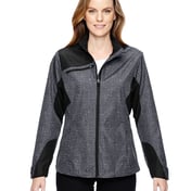 Front view of Ladies’ Sprint Interactive Printed LightweightJacket