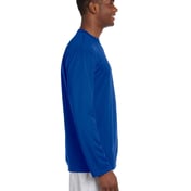 Side view of Adult 4.2 Oz. Athletic Sport Long-Sleeve T-Shirt