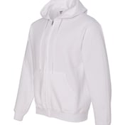 Side view of Super Sweats NuBlend® Full-Zip Hooded Sweatshirt